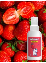 Универсальная смазка с ароматом клубники  Москва Вкусная  - 100 мл. - Москва - купить с доставкой в Черкесске