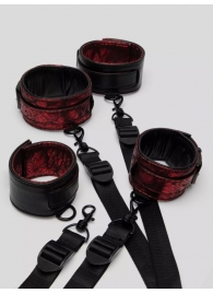 Изысканный набор фиксаций на кровати Reversible Under Mattress Restraint Set - Fifty Shades of Grey - купить с доставкой в Черкесске