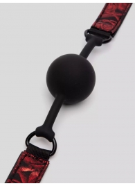 Кляп-шар на двусторонних ремешках Reversible Silicone Ball Gag - Fifty Shades of Grey - купить с доставкой в Черкесске