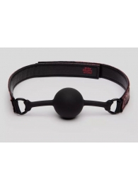 Кляп-шар на двусторонних ремешках Reversible Silicone Ball Gag - Fifty Shades of Grey - купить с доставкой в Черкесске