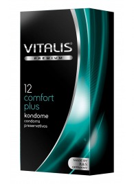 Контурные презервативы VITALIS PREMIUM comfort plus - 12 шт. - Vitalis - купить с доставкой в Черкесске