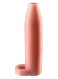 Телесная насадка Real Feel Enhancer XL - 17 см. - Pipedream - в Черкесске купить с доставкой