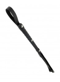 Чёрная плетка Deluxe Cat O  Nine - 62 см. - Pipedream - купить с доставкой в Черкесске