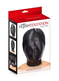 Маска-шлем на голову с отверстиями для дыхания - Fetish Tentation - купить с доставкой в Черкесске