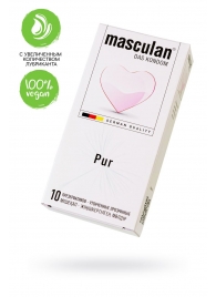 Супертонкие презервативы Masculan Pur - 10 шт. - Masculan - купить с доставкой в Черкесске