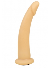 Телесная гладкая насадка-фаллоимитатор Harness - 20 см. - LOVETOY (А-Полимер) - купить с доставкой в Черкесске