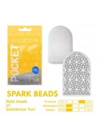 Карманный мастурбатор Spark Beads - Tenga - в Черкесске купить с доставкой