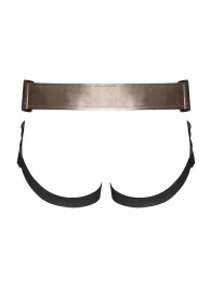 Бронзовый пояс для насадок Curious Harness - Strap-on-me - купить с доставкой в Черкесске