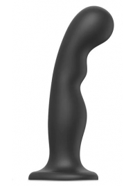 Черная насадка Strap-On-Me Dildo Plug P G size XXL - Strap-on-me - купить с доставкой в Черкесске
