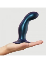 Темно-синяя насадка Strap-On-Me Dildo Plug Snaky size M - Strap-on-me - купить с доставкой в Черкесске