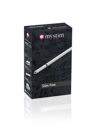 Зонд для электростимуляции уретры Slim Finn - 15 см. - MyStim - купить с доставкой в Черкесске