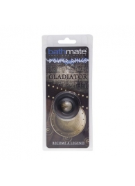 Чёрное эрекционное кольцо Gladiator - Bathmate - в Черкесске купить с доставкой