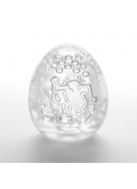 Мастурбатор-яйцо Keith Haring EGG DANCE - Tenga - в Черкесске купить с доставкой