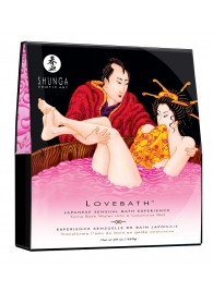 Соль для ванны Lovebath Dragon Fruit, превращающая воду в гель - 650 гр. - Shunga - купить с доставкой в Черкесске
