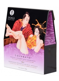 Соль для ванны Lovebath Sensual lotus, превращающая воду в гель - 650 гр. - Shunga - купить с доставкой в Черкесске