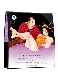 Соль для ванны Lovebath Sensual lotus, превращающая воду в гель - 650 гр. - Shunga - купить с доставкой в Черкесске