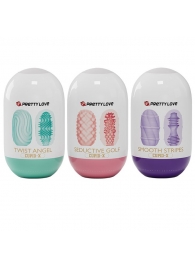 Набор из 18 мастурбаторов Take me for Fun - Baile - в Черкесске купить с доставкой