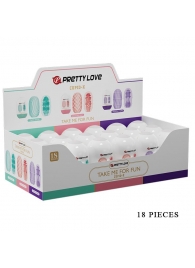 Набор из 18 мастурбаторов Take me for Fun - Baile - в Черкесске купить с доставкой