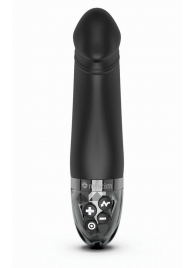 Черный вибратор с электростимуляцией Real Deal Neal - 16,5 см. - MyStim - купить с доставкой в Черкесске