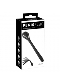 Черный гибкий уретральный стимулятор с вибрацией Vibrating Bendable Dilator - 13,5 см. - Orion - купить с доставкой в Черкесске