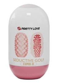 Розовый мастурбатор-яйцо Seductive Golf - Baile - в Черкесске купить с доставкой