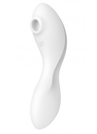 Белый вибратор 3-в-1 Curvy Trinity 5+ - Satisfyer