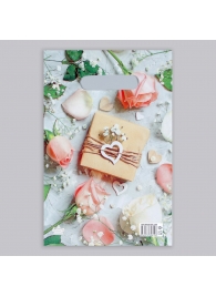 Полиэтиленовый пакет  Подарочек  с вырубной усиленной ручкой - 20 х 30 см. - Сима-Ленд - купить с доставкой в Черкесске