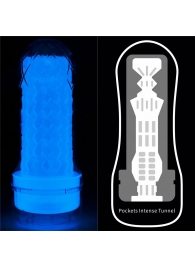 Светящийся в темноте мастурбатор Lumino Play Masturbator Pocketed - Lovetoy - в Черкесске купить с доставкой