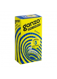 Классические презервативы с обильной смазкой Ganzo Classic - 15 шт. - Ganzo - купить с доставкой в Черкесске