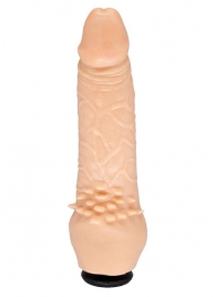 Телесная насадка-фаллос с шипами для массажа клитора - 17,8 см. - LOVETOY (А-Полимер) - купить с доставкой в Черкесске