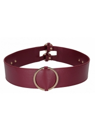 Бордовый ремень Halo Waist Belt - размер L-XL - Shots Media BV - купить с доставкой в Черкесске