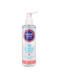 Гель-лубрикант на водной основе Aqua Comfort Aroma с ароматом персика - 195 гр. - Биоритм - купить с доставкой в Черкесске
