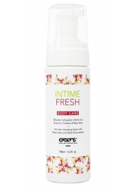 Органическая интимная очищающая пенка Intime Fresh - 150 мл. - Exsens - купить с доставкой в Черкесске