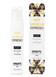 Возбуждающий гель Hot Vanilla Espresso Arousal Gel - 15 мл. - Exsens - купить с доставкой в Черкесске