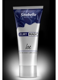 Силиконовая гель-смазка FLIRT MAGIC Ice с лёгким пролонгирующим эффектом - 75 мл. - Sitabella - купить с доставкой в Черкесске