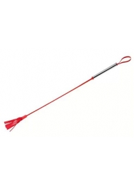 Красный латексный стек с лентами - 62 см. - Sitabella - купить с доставкой в Черкесске