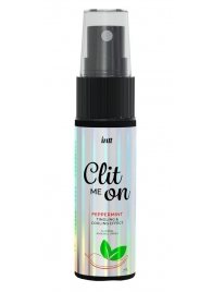 Клиторальный возбуждающий спрей Clit Me On Peppermint - 12 мл. - INTT - купить с доставкой в Черкесске