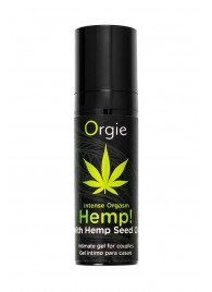 Возбуждающий интимный гель для пар ORGIE Hemp Intense Orgasm - 15 мл. - ORGIE - купить с доставкой в Черкесске