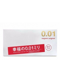 Ультратонкие презервативы Sagami Original 0.01 - 20 шт. - Sagami - купить с доставкой в Черкесске