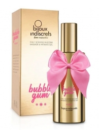 Гель с ароматом жвачки Bubblegum 2-in-1 Scented Silicone Massage And Intimate Gel - 100 мл. - Bijoux Indiscrets - купить с доставкой в Черкесске