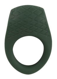 Зеленое эрекционное виброкольцо Luxurious Vibro Cock Ring - Orion - в Черкесске купить с доставкой