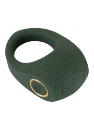 Зеленое эрекционное виброкольцо Luxurious Vibro Cock Ring - Orion - в Черкесске купить с доставкой