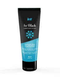 Лубрикант на водной основе Ice Black с ледяным эффектом - 50 мл. - INTT - купить с доставкой в Черкесске