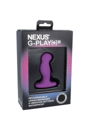 Фиолетовая вибровтулка Nexus G-Play+ M - Nexus Range - в Черкесске купить с доставкой