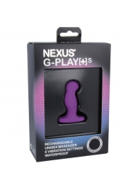 Фиолетовая вибровтулка Nexus G-Play+ S - Nexus Range - в Черкесске купить с доставкой