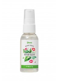 Съедобная гель-смазка Yovee «Мятный поцелуй» с Д-пантенолом и вкусом мяты - 50 мл. - ToyFa - купить с доставкой в Черкесске