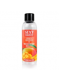 Массажное масло Sexy Sweet Juicy Mango с феромонами и ароматом манго - 75 мл. - Биоритм - купить с доставкой в Черкесске
