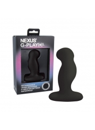 Черная вибровтулка Nexus G-Play+ L - Nexus Range - в Черкесске купить с доставкой