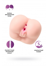 Реалистичный мастурбатор Paula с 2 любовными тоннелями - ToyFa - в Черкесске купить с доставкой