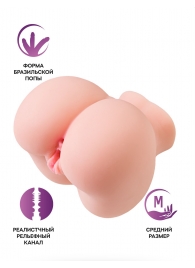 Реалистичный мастурбатор Giovanna - ToyFa - в Черкесске купить с доставкой